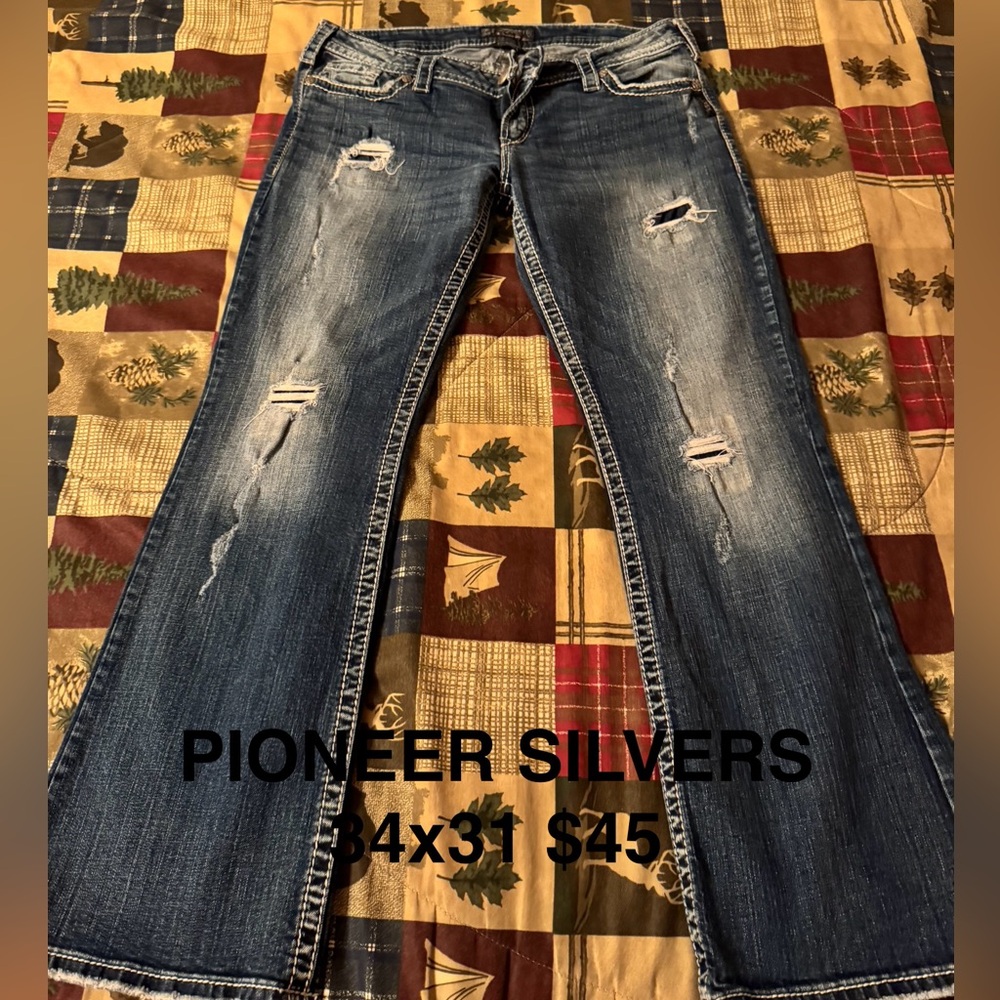 Dark denim Silver jeans 34x31